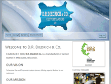 Tablet Screenshot of drdiedrichco.com